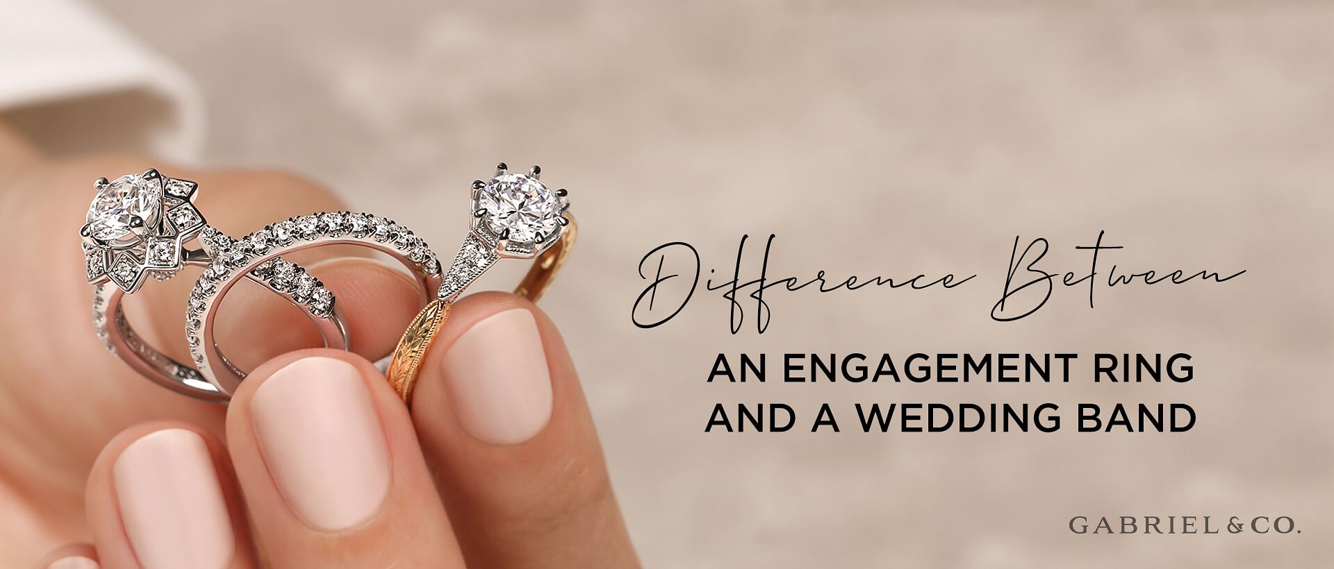 How is an Engagement Ring Different from a Wedding Band?