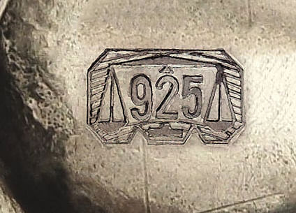 Sterling Silver Marks on Jewelry