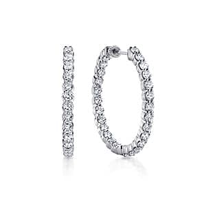 10 Diamond Hoop Earring Designs That Add Instant Glamour