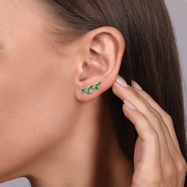 Emerald Earrings