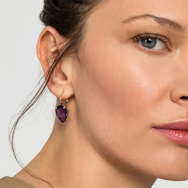 Cannes Film Festival 2025 Amesthyst Earrings