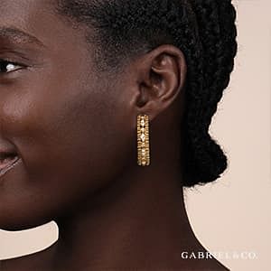 10 Diamond Hoop Earring Designs That Add Instant Glamour