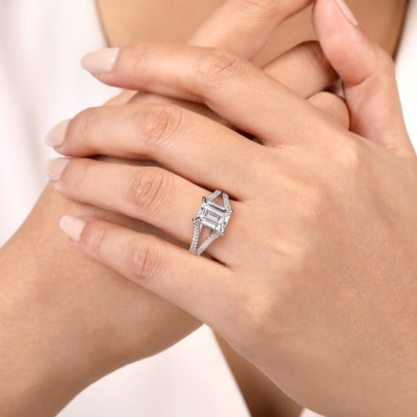 wide band engagement rings