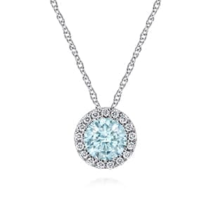 Aquamarine Necklaces for March Born Aquamarine Necklaces