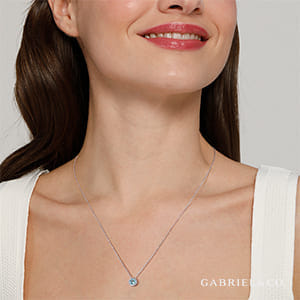 Aquamarine Necklaces for March Born Aquamarine Necklaces