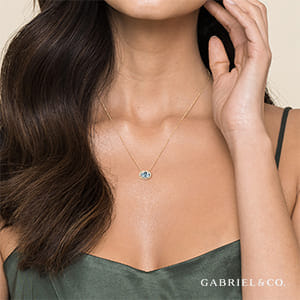 Aquamarine Necklaces for March Born Aquamarine Necklaces