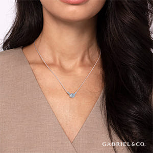 Aquamarine Necklaces for March Born Aquamarine Necklaces
