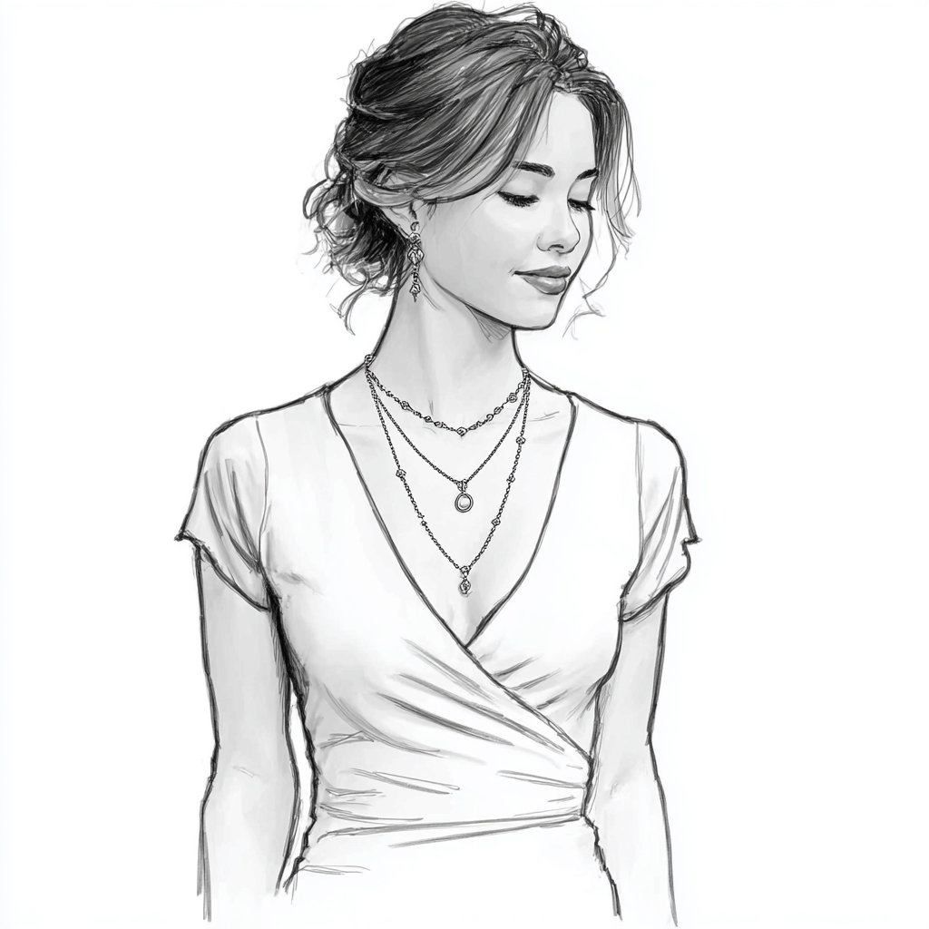 What Necklace to Wear with What Neckline