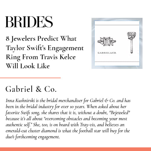 Gabriel & Co. featured on Brides.com