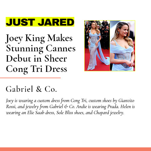 Gabriel & Co. mentioned on JustJared.com in 