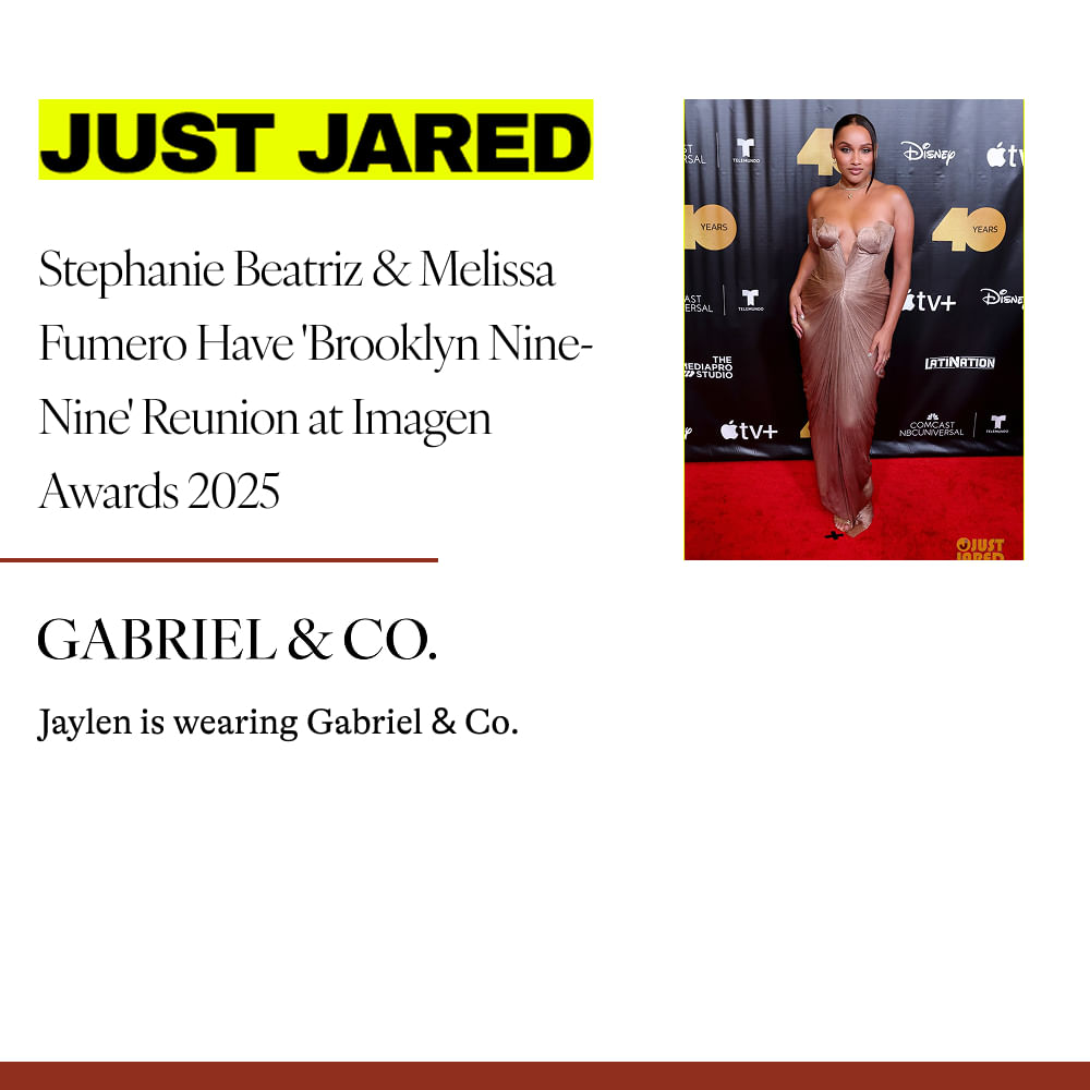Stephanie Beatriz & Melissa Fumero Have 'Brooklyn Nine-Nine' Reunion at Imagen Awards 2025