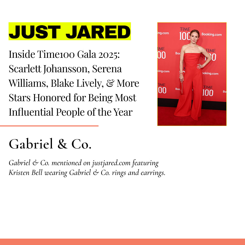 Gabriel & Co. mentioned on justjared.com in 