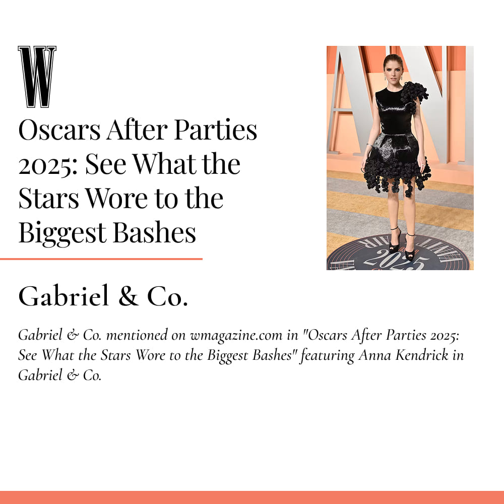 Gabriel & Co. mentioned on wmagazine.com in 