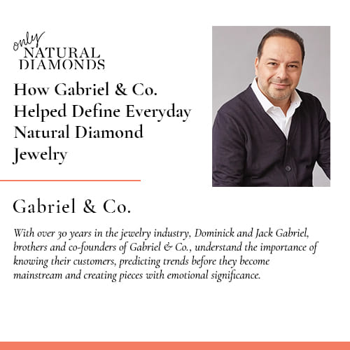 Interview with Dominick Gabriel on naturaldiamonds.com in 