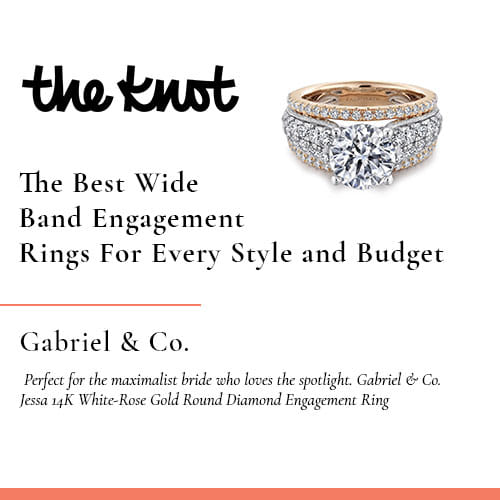 The Best Wide Band Engagement Rings For Every Style and Budget