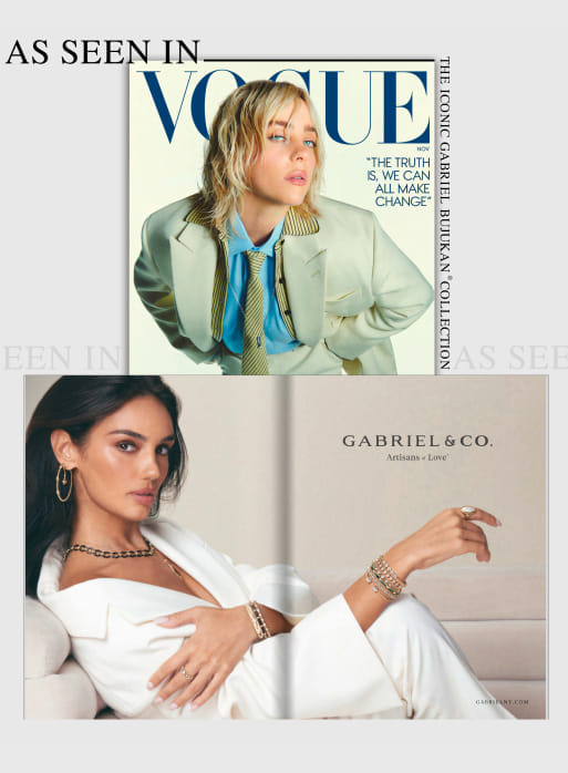 Gabriel & Co. featured in Vogue