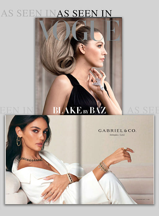 Gabriel & Co. featured in the Vogue September 2024 Issue 