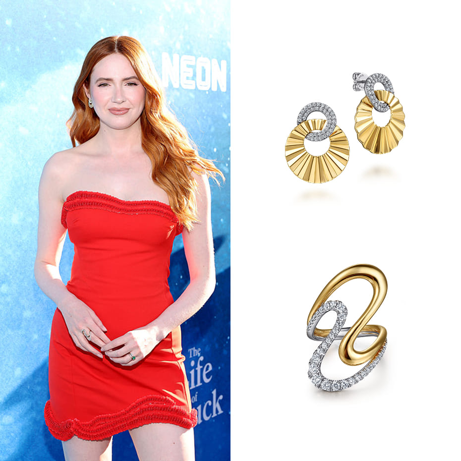 Actress, Karen Gillan, attended the US premiere of 