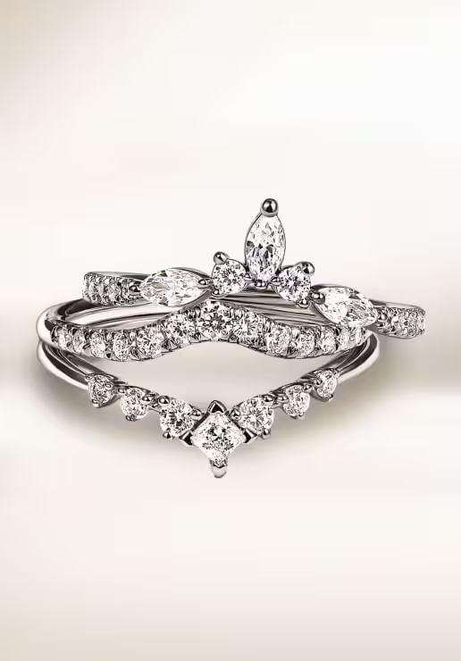 Curved Bands by Gabriel & Co.