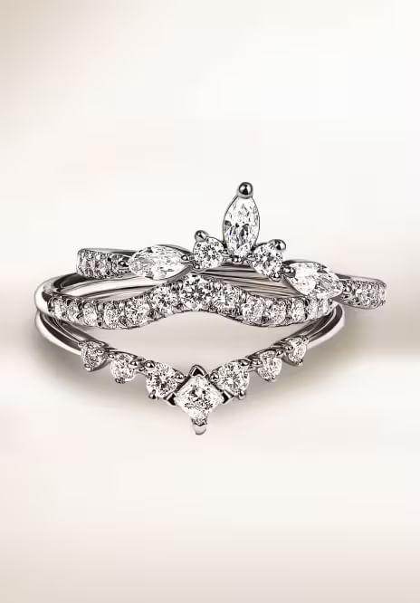 Curved Bands by Gabriel & Co.