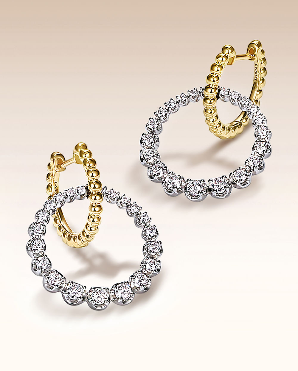 Earrings by Gabriel & Co.