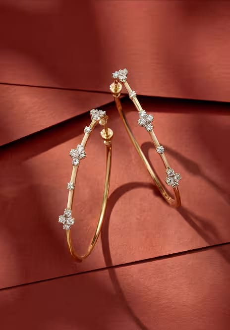 Earrings by Gabriel & Co.