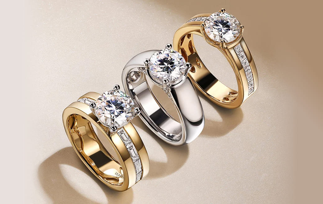 Wedding Ring How To Make A Diamond Look Less Yellow Yellow