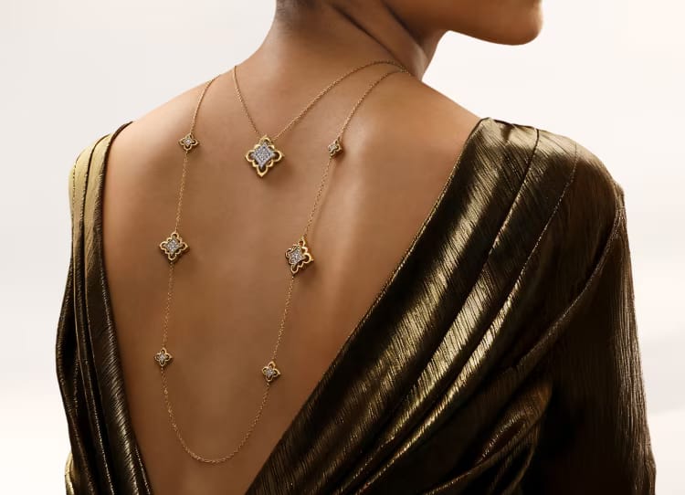 Byzantine Flower Jewelry banner - Gabriel & Co.