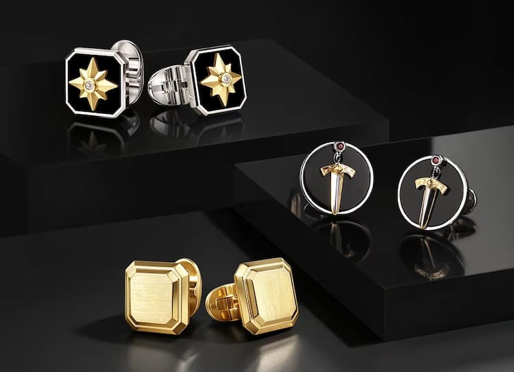 mens Cufflinks banner - Gabriel & Co.