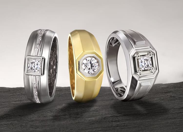 Men's Engagement Rings banner - Gabriel & Co.
