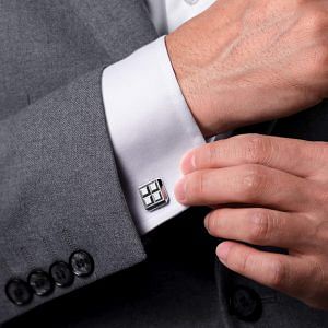 High-end Anchor Rudder Men's Cufflinks Personality Business French