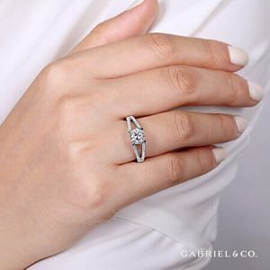 Split Shank Engagement Rings