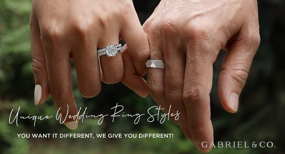 Unique Wedding Rings for Couples Who Like to Have a Distinctive Style
