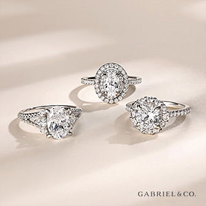 Double Halo Engagement Rings