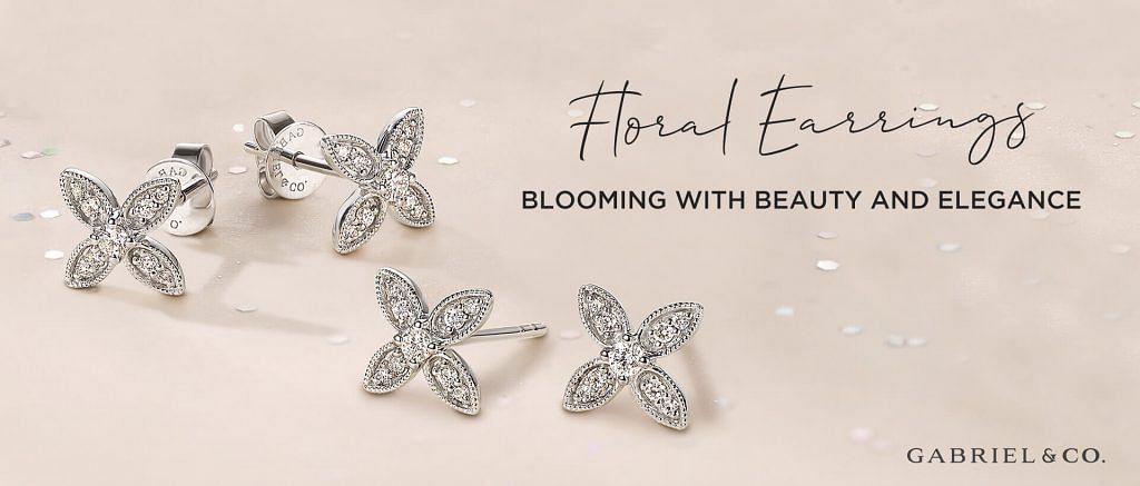 Flower Earrings – Blooming with Beauty and Elegance