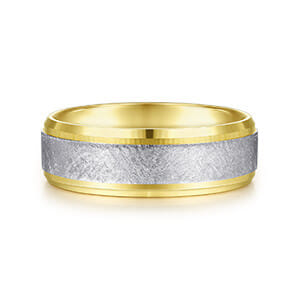 Wedding Rings in Two Tone