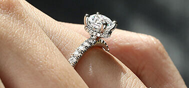 Hidden Halo Engagement Rings – Artistry at Its Best