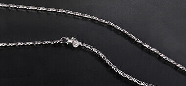 White Gold Chains for Men - Six Bestselling Designs