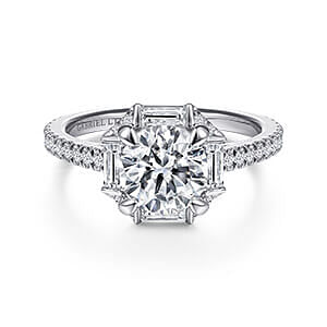 Art Deco Engagement Rings