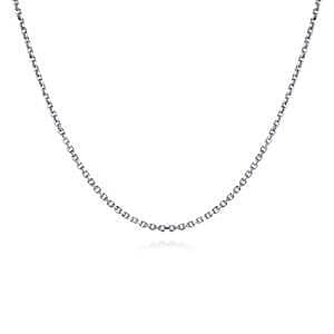 White Gold Chains for Men - Bestselling Designs