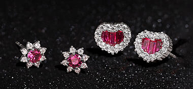5 Most Stunning Ruby Earring Designs-the July Birthstone