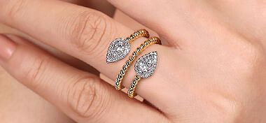 Teardrop on sale rings cheap