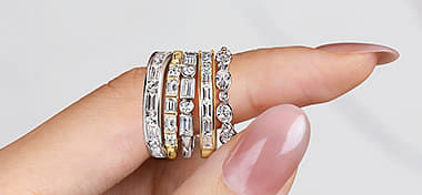 10 Striking Wedding Bands for Women Who Dare to Be Different