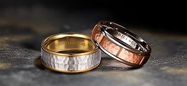 What Are Men Preferring This Season - White, Yellow, or Rose Gold Wedding Bands?