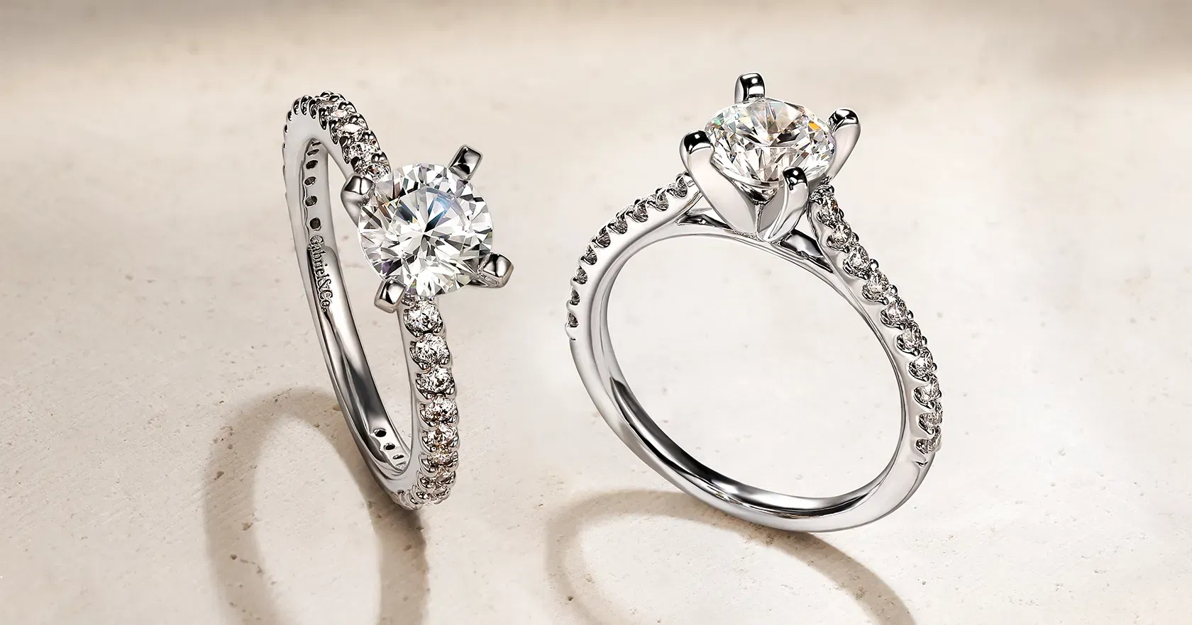 platinum vs white gold engagement ring