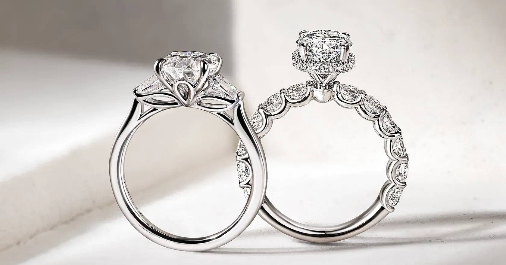 High Set vs Low Set Engagement Rings