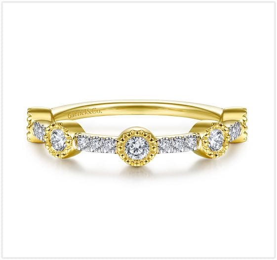 Yellow Gold Diamond Ladies' Ring